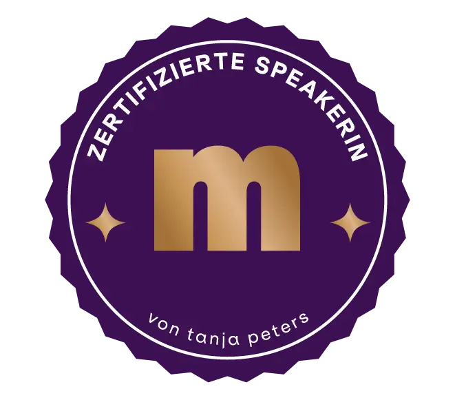 Zertigizierte Speakerin von Tanja Peter